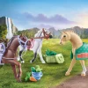 Les Animaux|PLAYMOBIL 3 chevaux Morgan, Quarter Horse & Shagya