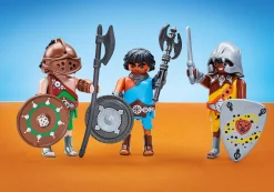 Histoire|PLAYMOBIL 3 gladiateurs