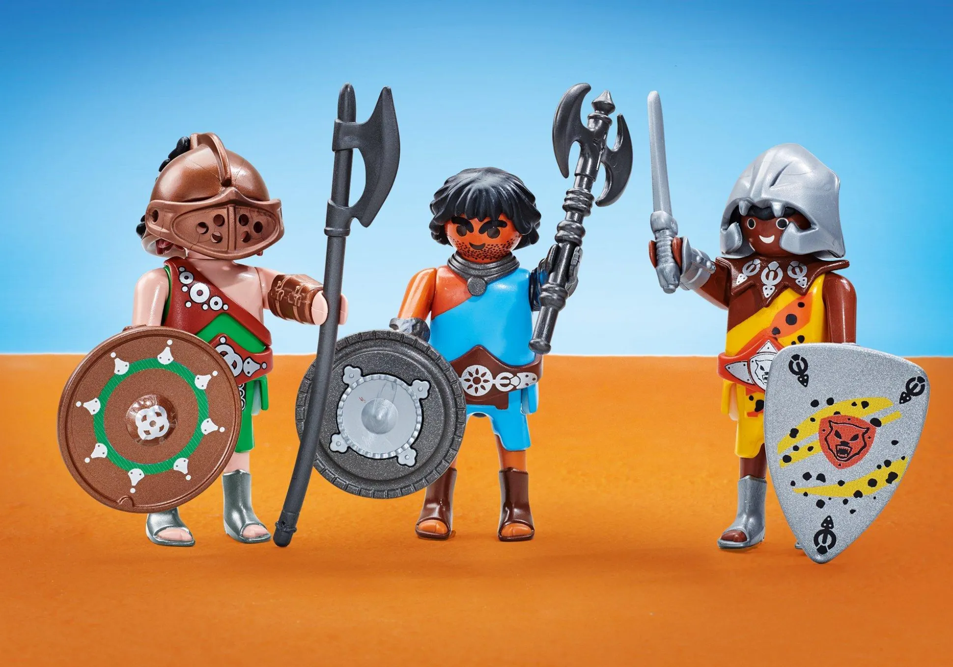 Histoire|PLAYMOBIL 3 gladiateurs