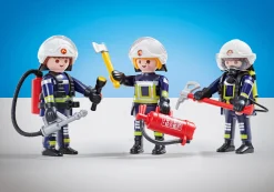 Héros Du Quotidien|Action & Aventure|PLAYMOBIL 3 pompiers Equipe B