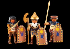 Histoire|PLAYMOBIL 3 soldats égyptiens