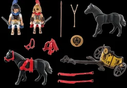 Histoire|PLAYMOBIL Achille et Patrocle avec char