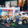 Héros Du Quotidien|Action & Aventure|PLAYMOBIL Ambulance avec secouristes et blessé