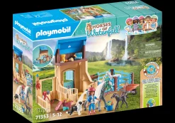 Les Animaux|PLAYMOBIL Amelia & Whisper avec box pour chevaux