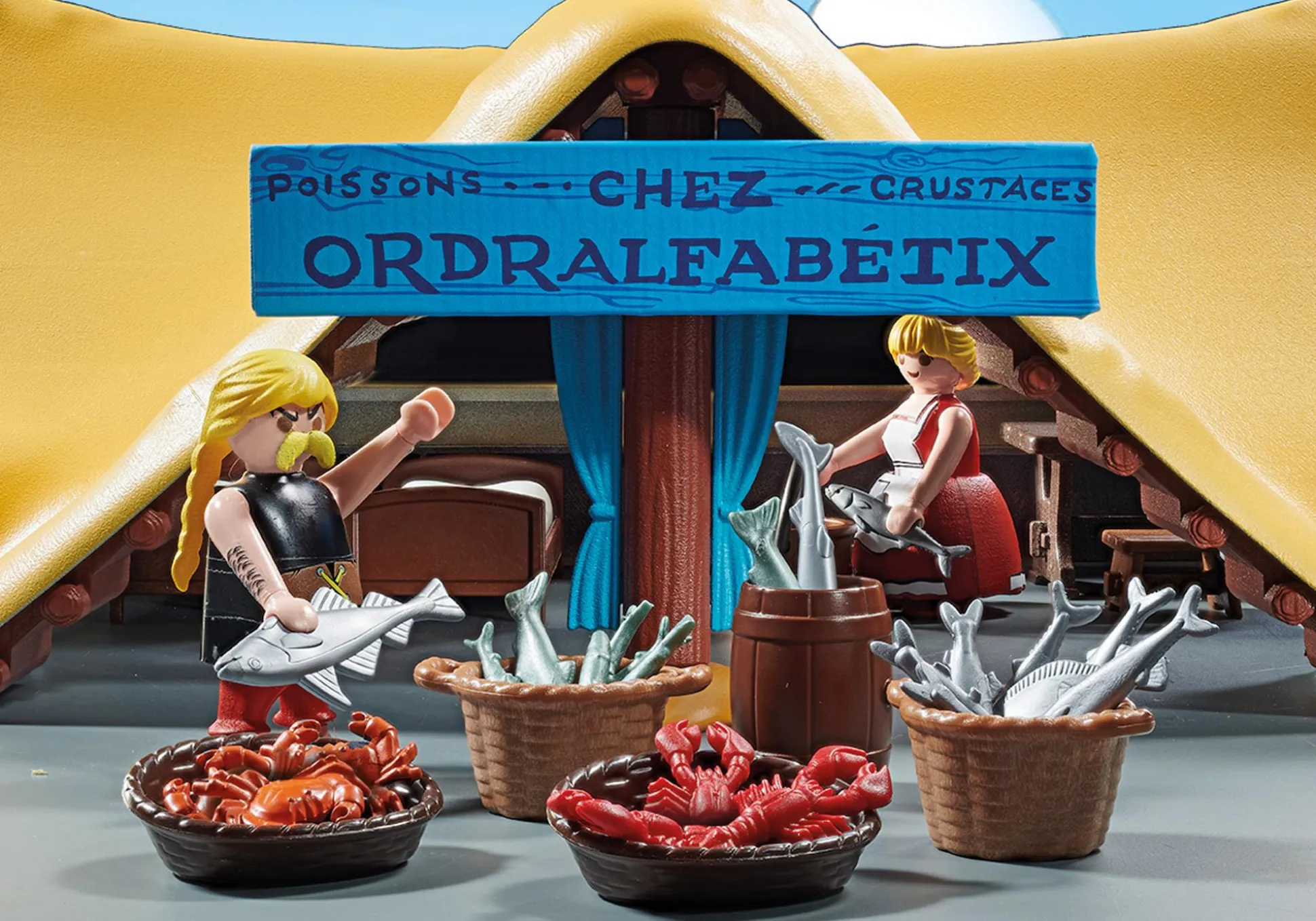 Films Et Séries|Asterix|PLAYMOBIL Astérix : La hutte d'Ordralfabetix