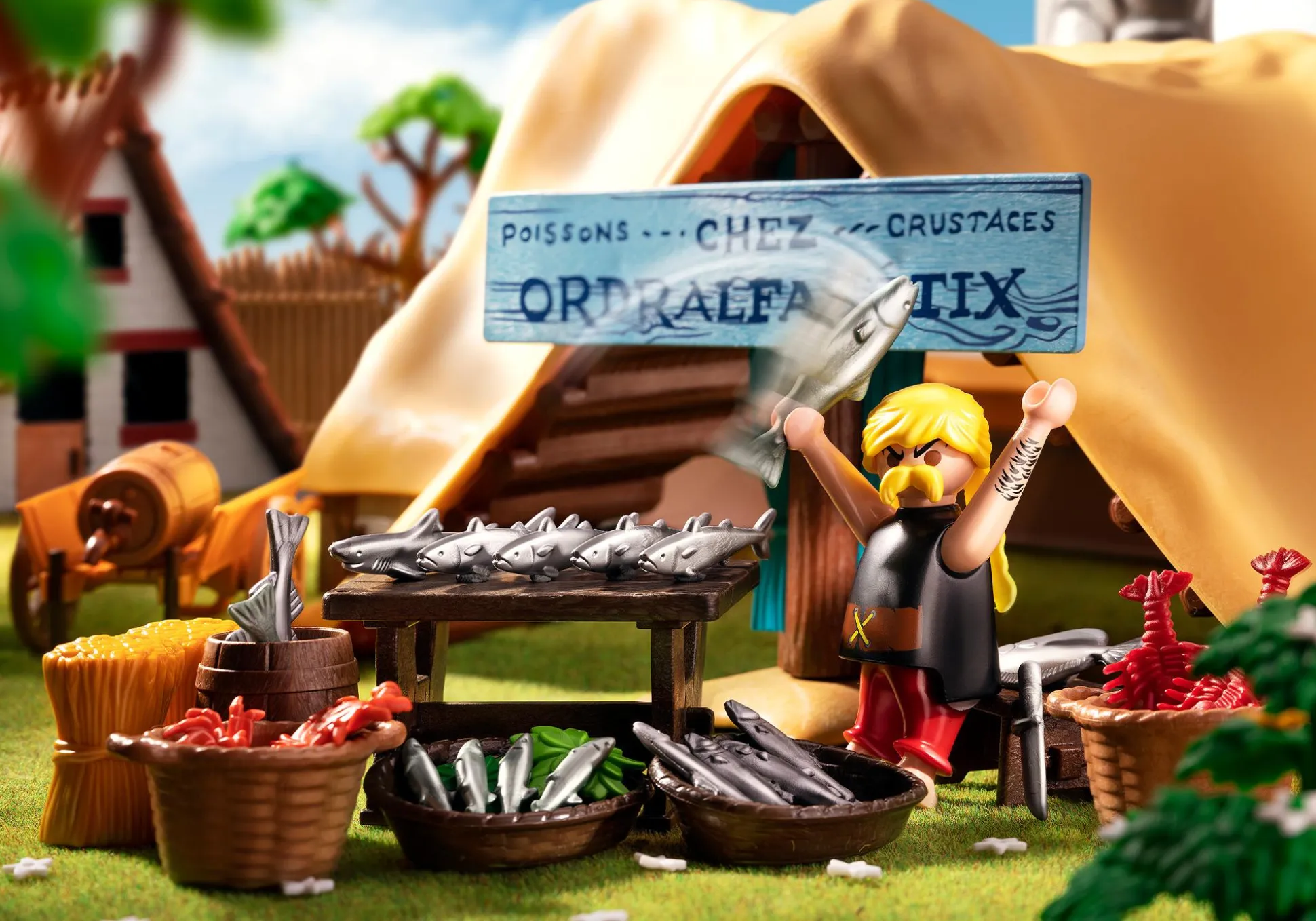 Films Et Séries|Asterix|PLAYMOBIL Astérix : La hutte d'Ordralfabetix