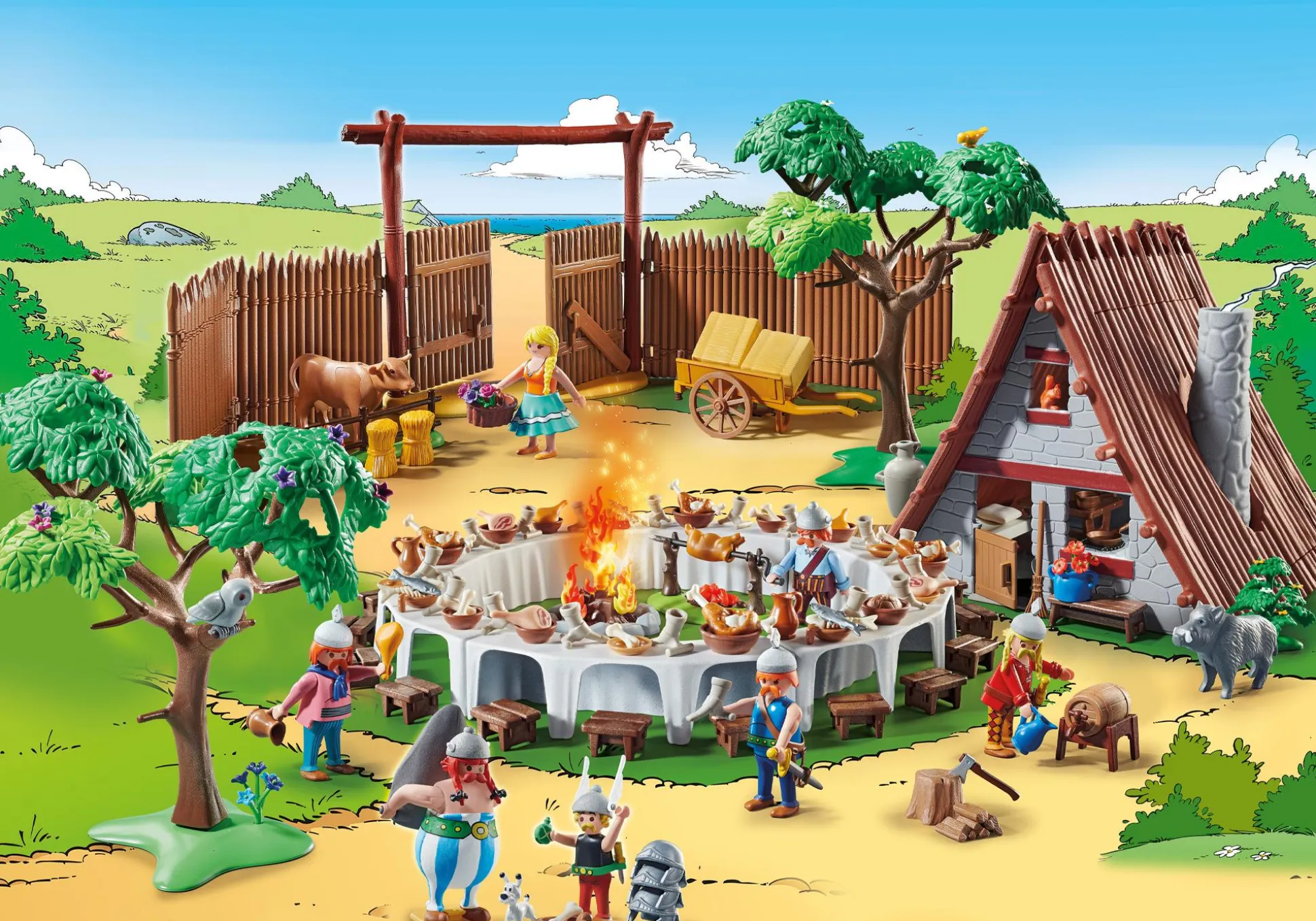 Films Et Séries|Asterix|PLAYMOBIL Astérix : Le banquet du village