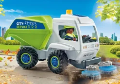 Héros Du Quotidien|Action & Aventure|PLAYMOBIL Balayeuse de voirie