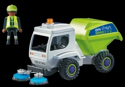 Héros Du Quotidien|Action & Aventure|PLAYMOBIL Balayeuse de voirie
