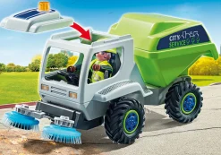 Héros Du Quotidien|Action & Aventure|PLAYMOBIL Balayeuse de voirie