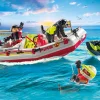 Héros Du Quotidien|Action & Aventure|PLAYMOBIL Bateau de pompier et scooter des mers