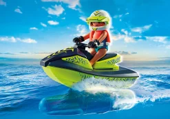 Héros Du Quotidien|Action & Aventure|PLAYMOBIL Bateau de pompier et scooter des mers