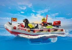 Héros Du Quotidien|Action & Aventure|PLAYMOBIL Bateau de pompier et scooter des mers