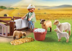 La Vie Quotidienne|Les Animaux|PLAYMOBIL Berger avec moutons
