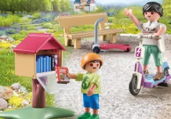 La Vie Quotidienne|My Life|PLAYMOBIL Boîte à livres avec maman et enfant