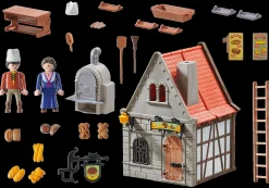 Histoire|PLAYMOBIL Boulangerie du Moyen-Age