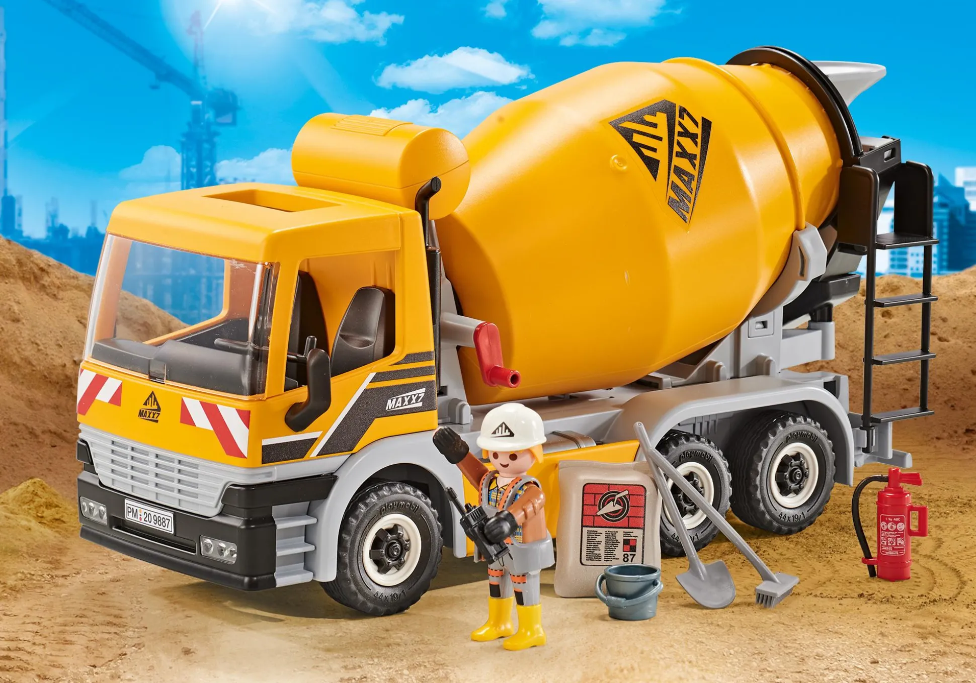 Action & Aventure|Action Heroes|PLAYMOBIL Bétonnière