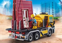 Action & Aventure|Action Heroes|PLAYMOBIL Camion avec benne et plateforme