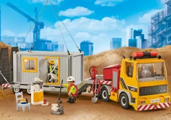 Action & Aventure|Action Heroes|PLAYMOBIL Camion avec conteneur aménagé