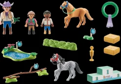 Les Animaux|PLAYMOBIL Cavaliers avec poneys et saut d'obstacles