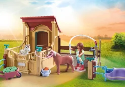 Les Animaux|PLAYMOBIL Cavalières avec box et poneys