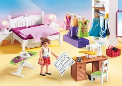 La Vie Quotidienne|Dollhouse|PLAYMOBIL Chambre avec espace couture