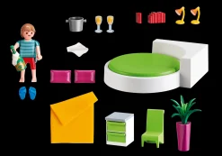 La Vie Quotidienne|My Life|PLAYMOBIL Chambre avec lit rond