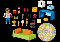 La Vie Quotidienne|Dollhouse|PLAYMOBIL Chambre d'enfant avec canapé-lit