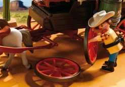 Histoire|Western|PLAYMOBIL Chariot avec cow-boys et bandits