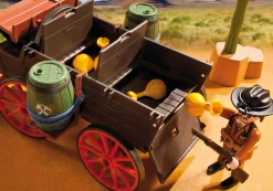 Histoire|Western|PLAYMOBIL Chariot avec cow-boys et bandits