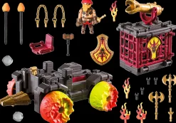 Imaginaire|Action & Aventure|PLAYMOBIL Chariot de combat enflammé des Burnham Raiders