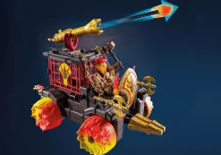 Imaginaire|Action & Aventure|PLAYMOBIL Chariot de combat enflammé des Burnham Raiders