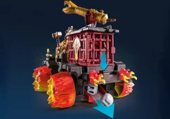 Imaginaire|Action & Aventure|PLAYMOBIL Chariot de combat enflammé des Burnham Raiders