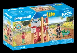 La Vie Quotidienne|My Life|PLAYMOBIL Charpentier avec tourelle de jeu