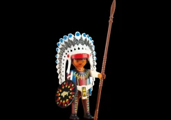 Histoire|Western|PLAYMOBIL Chef amérindien