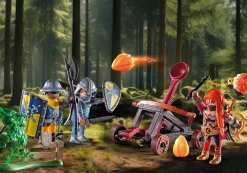 Imaginaire|Action & Aventure|PLAYMOBIL Chevaliers et catapulte