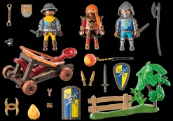 Imaginaire|Action & Aventure|PLAYMOBIL Chevaliers et catapulte