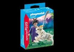 Imaginaire|PLAYMOBIL Combattante ninja et tigre