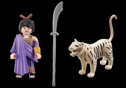 Imaginaire|PLAYMOBIL Combattante ninja et tigre