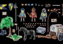 Action & Aventure|Imaginaire|PLAYMOBIL Convoi de Novelmore avec bandit