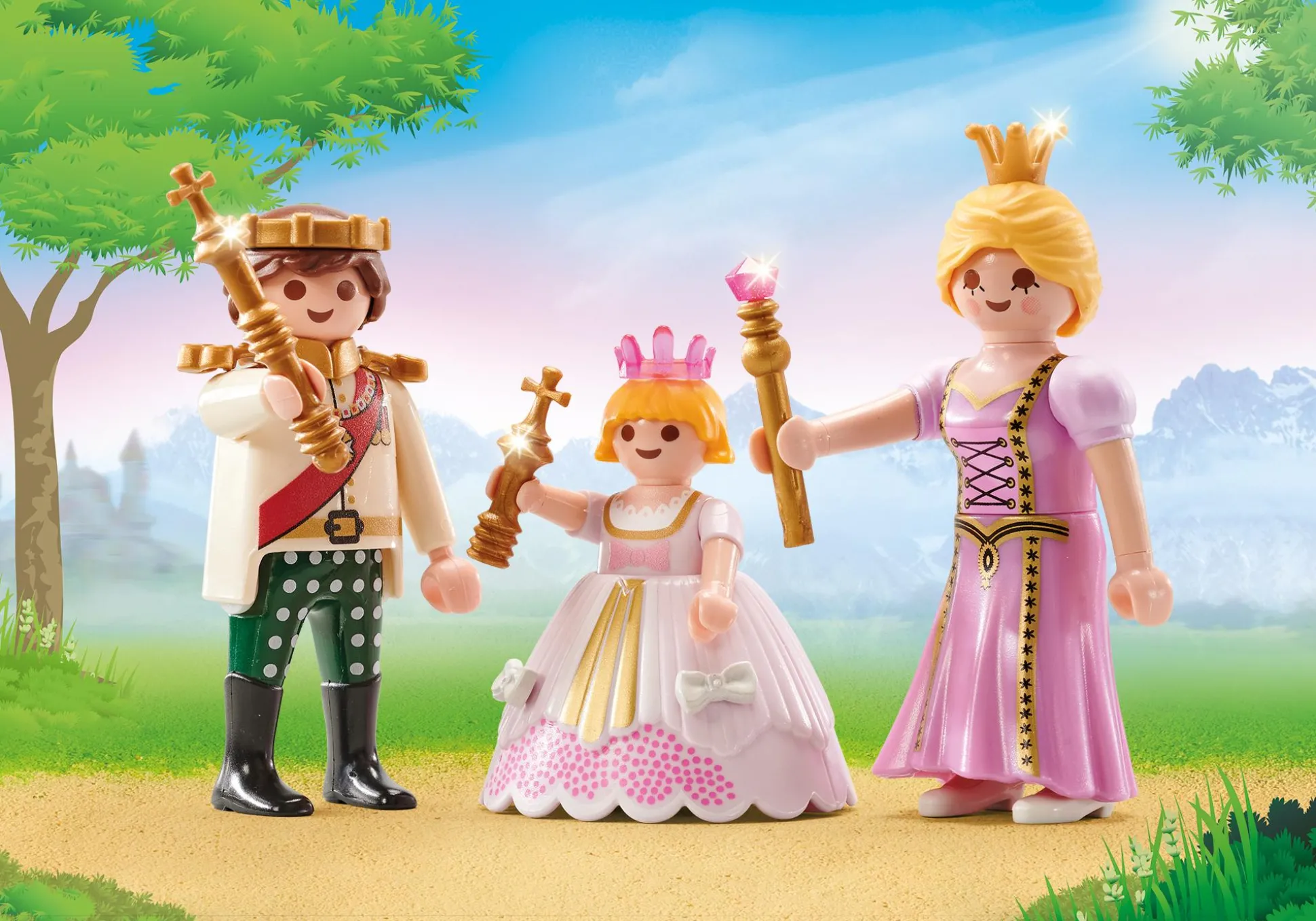 Les Princesses|PLAYMOBIL Couple princier et enfant