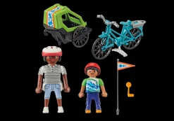 La Vie Quotidienne|Action & Aventure|PLAYMOBIL Cyclistes maman et enfant
