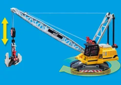 Action & Aventure|Action Heroes|PLAYMOBIL Dragline avec mur de construction