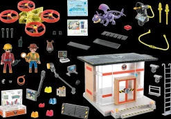 Imaginaire|Dinos & Dragons|PLAYMOBIL Dragons : Les Neuf Royaumes - Labo Icaris