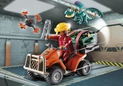 Imaginaire|Dinos & Dragons|PLAYMOBIL Dragons : Les Neuf Royaumes - Quad & Phil
