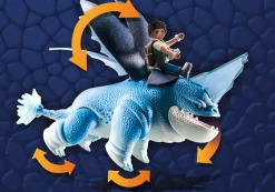 Imaginaire|Dinos & Dragons|PLAYMOBIL Dragons : Les Neuf Royaumes - Bissocorn & D'Angelo