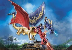 Imaginaire|Dinos & Dragons|PLAYMOBIL Dragons : Les Neuf Royaumes - Wu et Wei & Jun