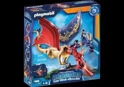 Imaginaire|Dinos & Dragons|PLAYMOBIL Dragons : Les Neuf Royaumes - Wu et Wei & Jun