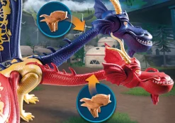 Imaginaire|Dinos & Dragons|PLAYMOBIL Dragons : Les Neuf Royaumes - Wu et Wei & Jun