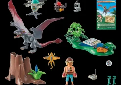 Imaginaire|Dinos & Dragons|PLAYMOBIL Drone d'observation avec dimorphodon